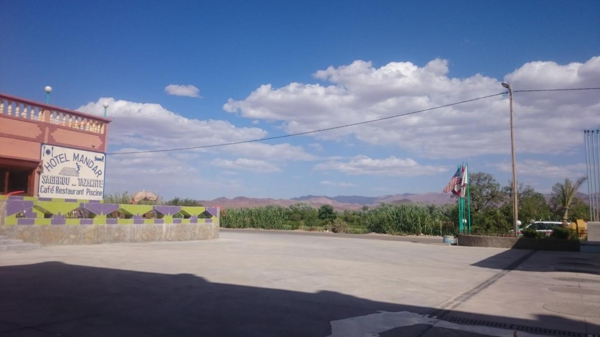 Hotel Mandar Saghrou Tazakhte Kelaat-M'Gouna Esterno foto