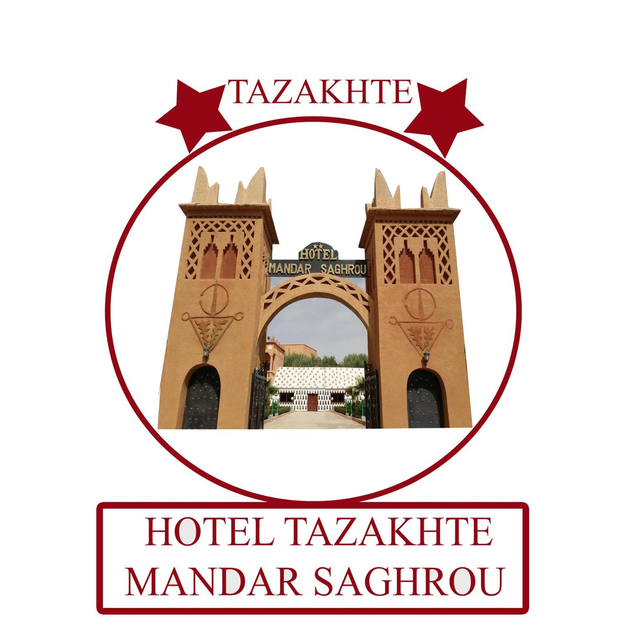 Hotel Mandar Saghrou Tazakhte Kelaat-M'Gouna Esterno foto