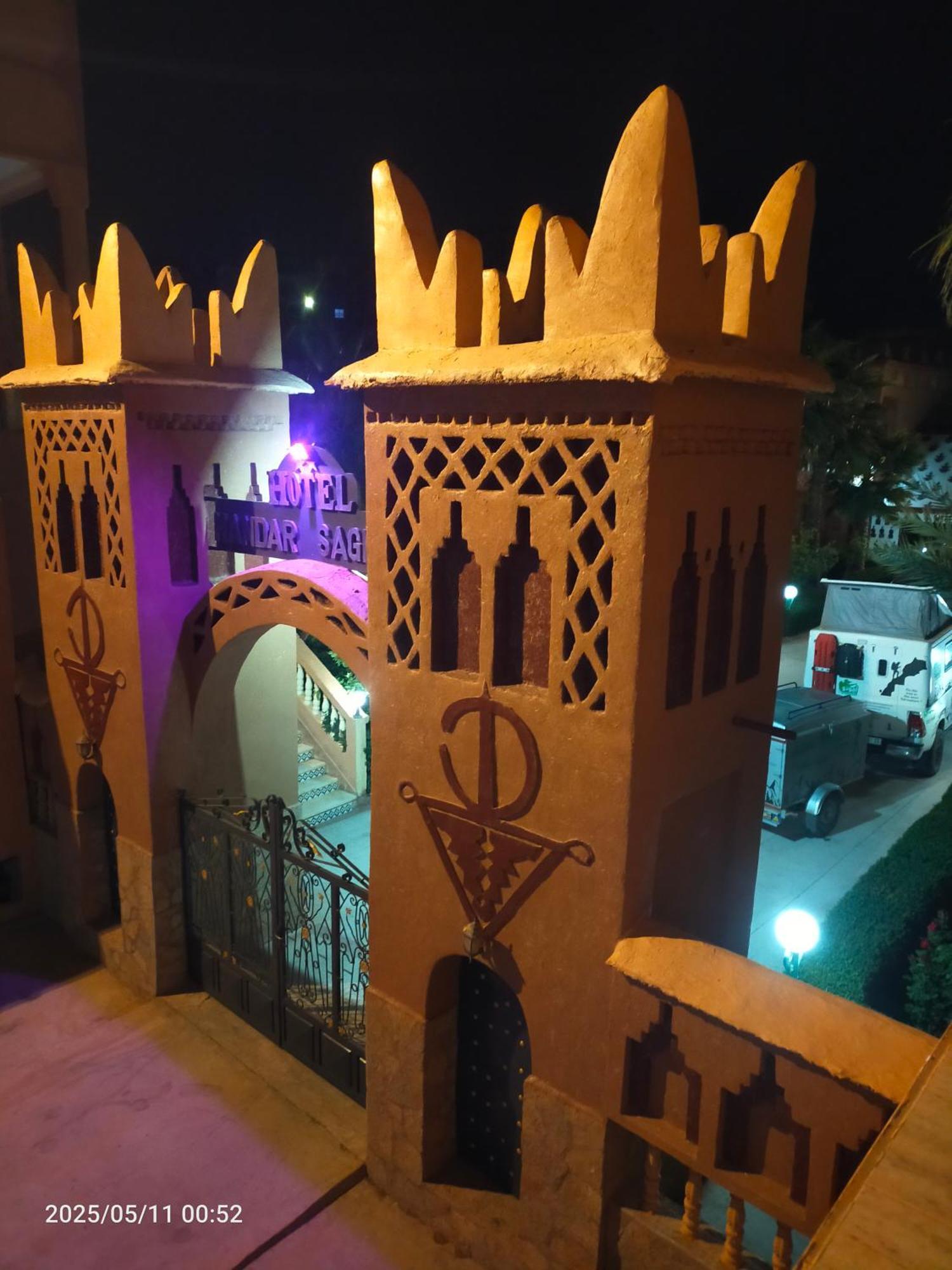 Hotel Mandar Saghrou Tazakhte Kelaat-M'Gouna Esterno foto